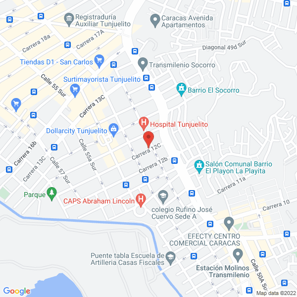 Mapa de Luis Jesus Camargo Cepeda