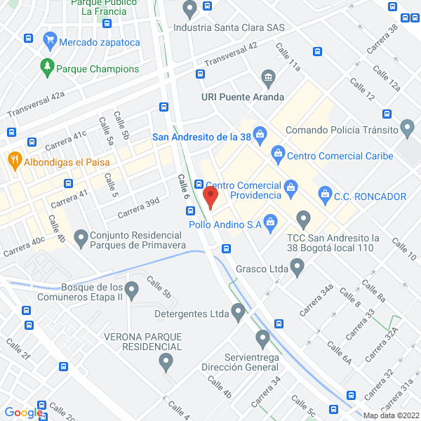 Mapa de Octaviano Cañon Jerez