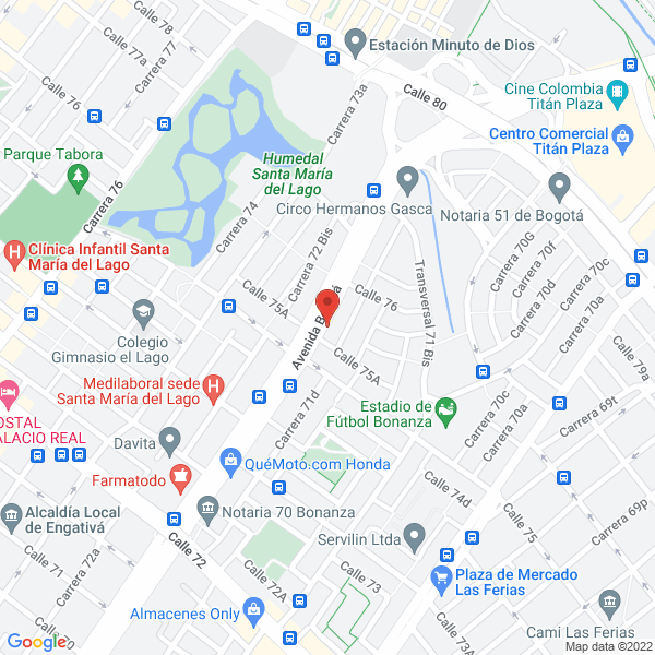 Mapa de Multi Papel Editores