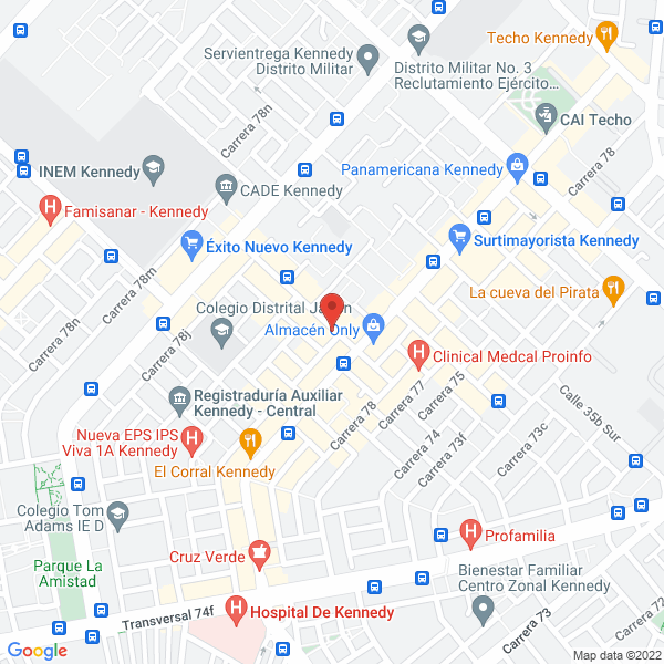 Mapa de Garcia Barreto Nohora Patricia