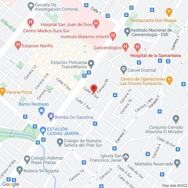 Mapa de Yaneth Gonzalez Aguilar