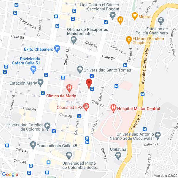 Mapa de Francisco Jose Granda Arbelaez