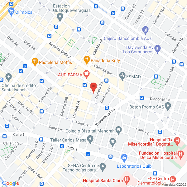 Mapa de Arturo Guerra Carlos