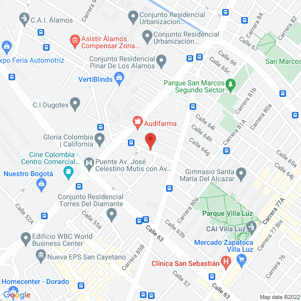 Mapa de Alba Lucila Gutierrez Gonzalez