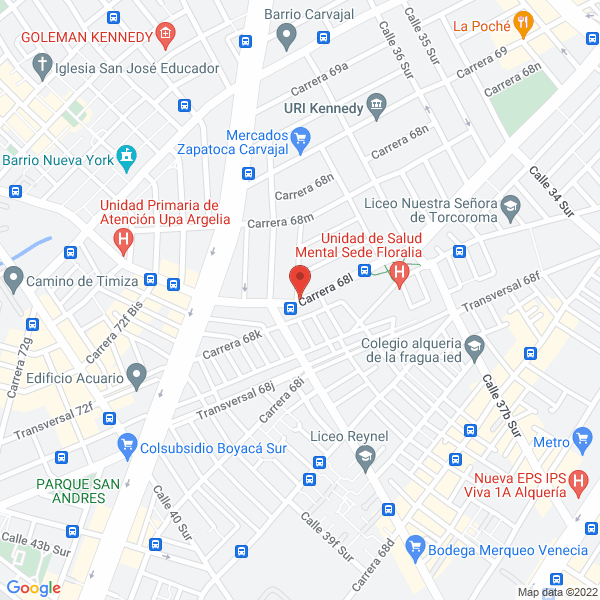 Mapa de Jaime Gutierrez Vargas