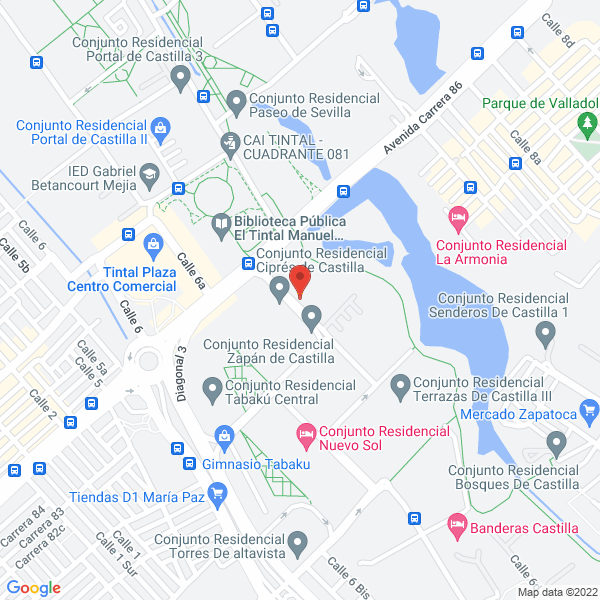 Mapa de Orlando Huertas Casallas