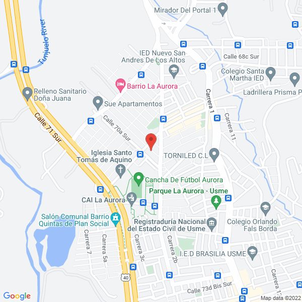 Mapa de Osney Silett Linares Barragan