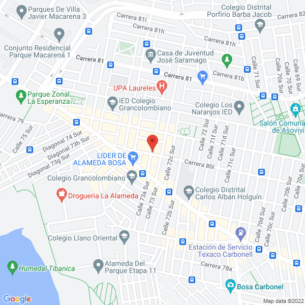 Mapa de Alextours