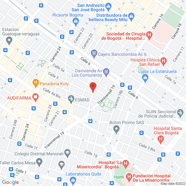 Mapa de Augusto Prieto Peña