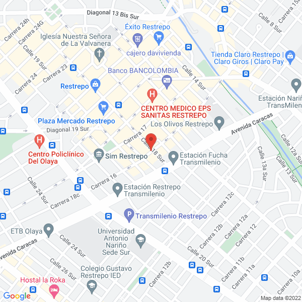 Mapa de Pedro Ignacio Prieto Ruiz