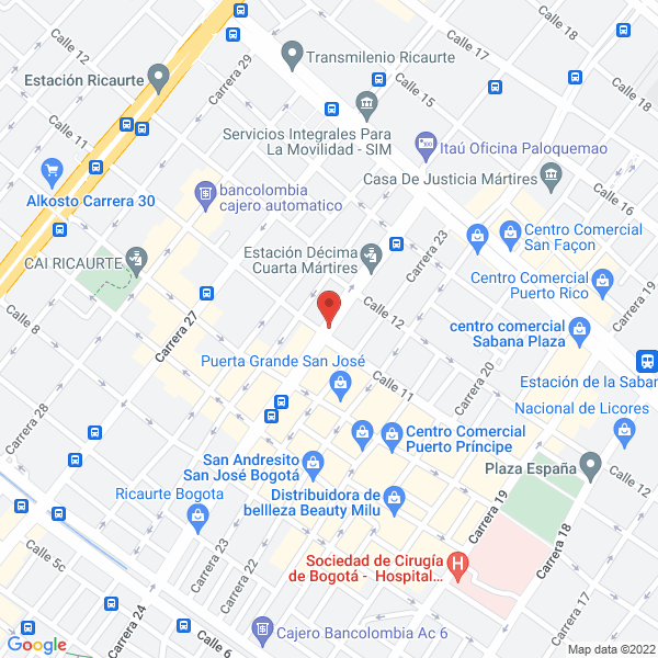 Mapa de Ricardo Ramirez Gonzalez