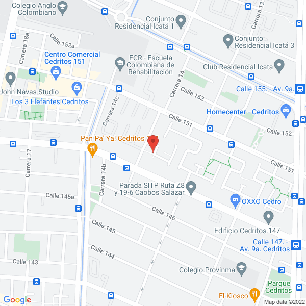 Mapa de Comercializadora Orion Del Sur