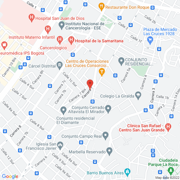 Mapa de Dalia Esther Rodriguez Paco