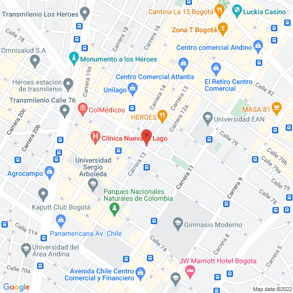 Mapa de Estar Tesh