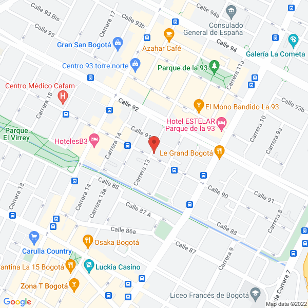Mapa de Executive Car Security Rental