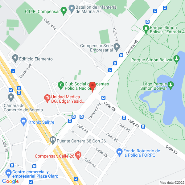 Mapa de Exfotex