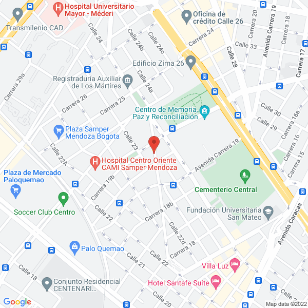 Mapa de Fábrica De Extintores Fadext Ltda.