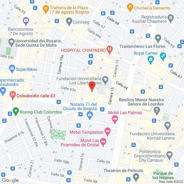 Mapa de Fábrica De Muebles Espitia