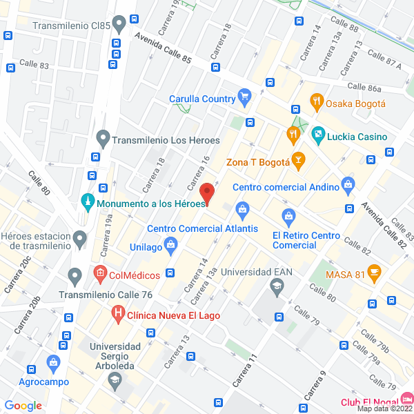 Mapa de Factoria