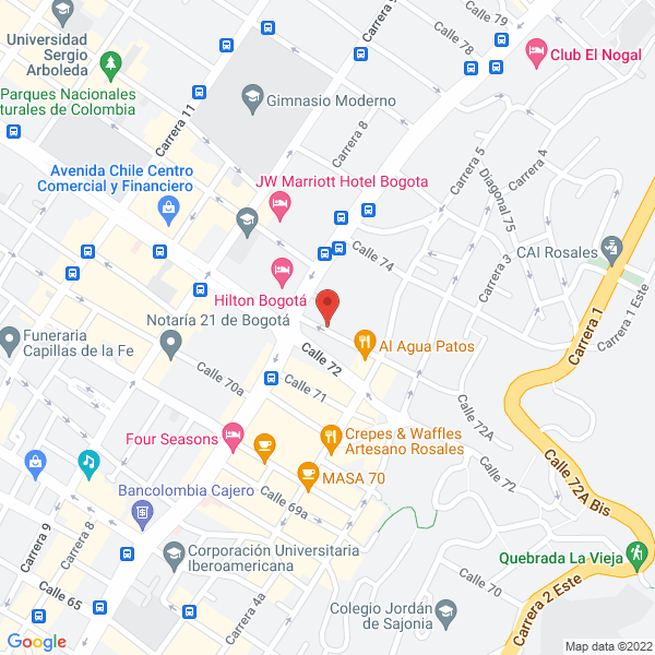 Mapa de Fagua López Y Asociados Ltda.