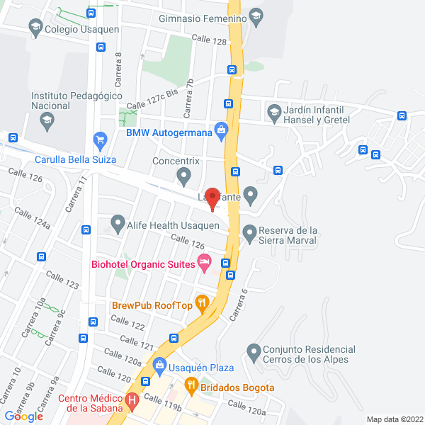 Mapa de Bodega Outlet