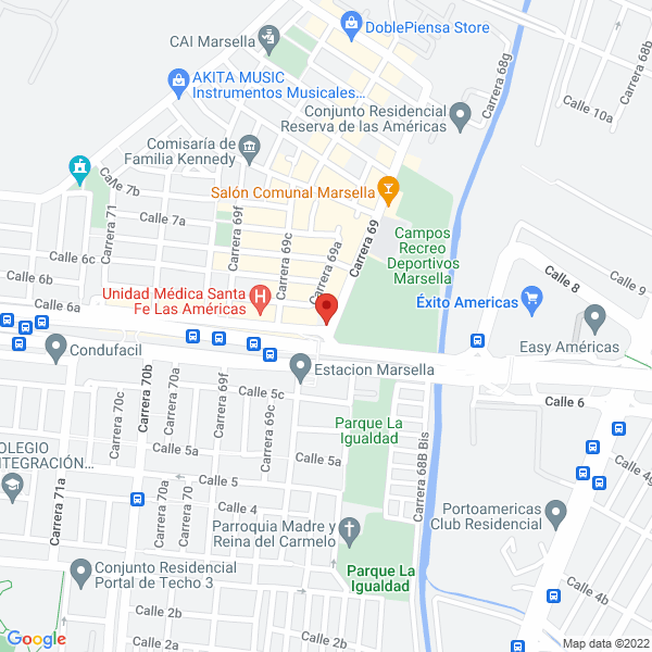 Mapa de Cardovidrios Ltda