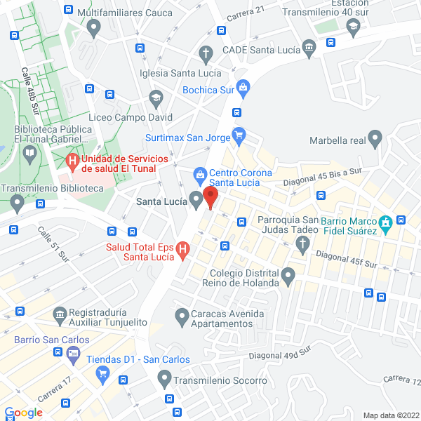 Mapa de Carmencita Muñecas Folcloricas