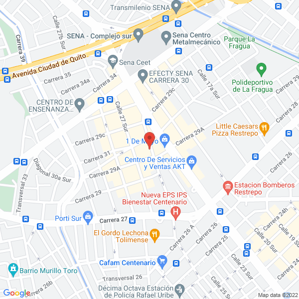 Mapa de Carnes Finas Charly