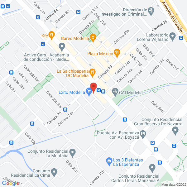 Mapa de Carnes Finas J Gómez