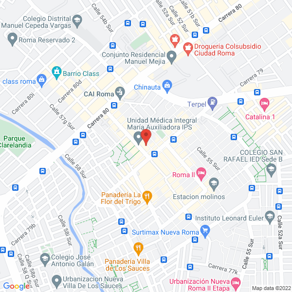 Mapa de Cars Store