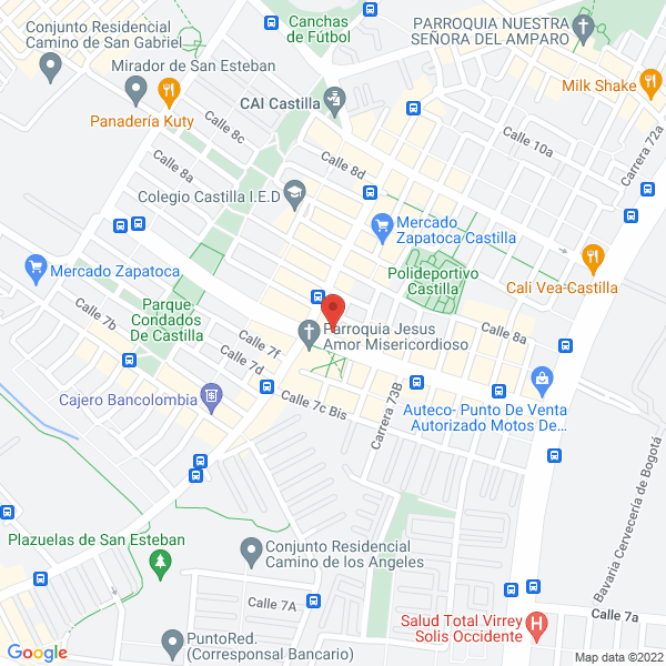 Mapa de Casa Comercial El Imperio