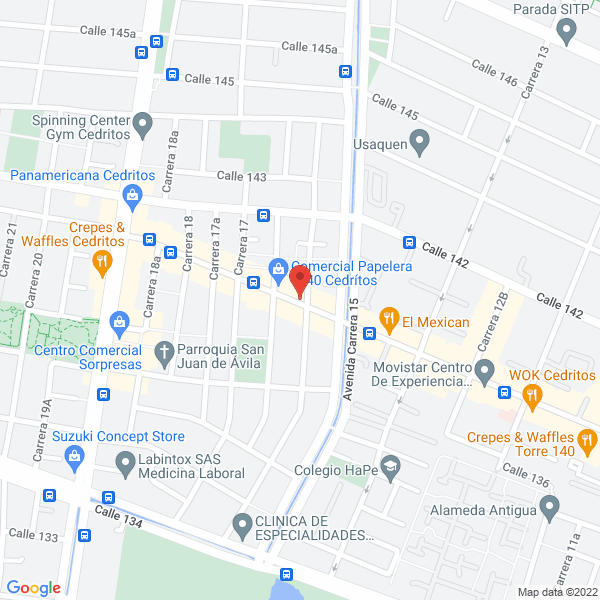 Mapa de Casa Comercial J.R.