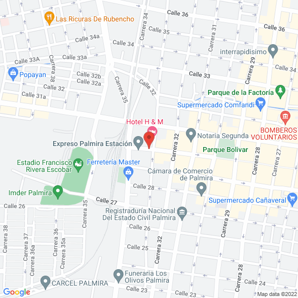 Map of Cafetería La Viña