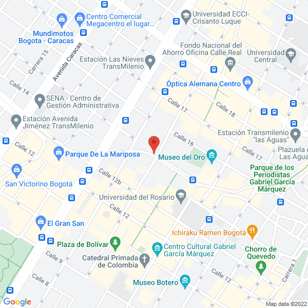 Mapa de Cafetería Los Alpes