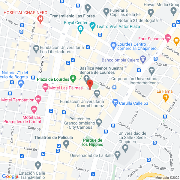 Mapa de Finca Raíz Asesores