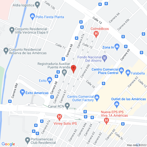 Mapa de Fisiototal