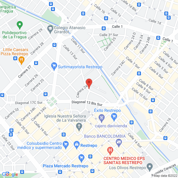 Mapa de Calzado Lomber