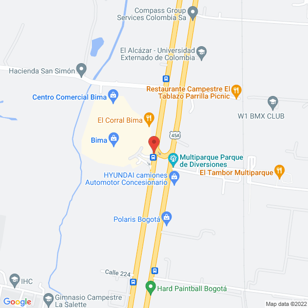 Mapa de Dotaciones Y Suministros Leriv Ltda