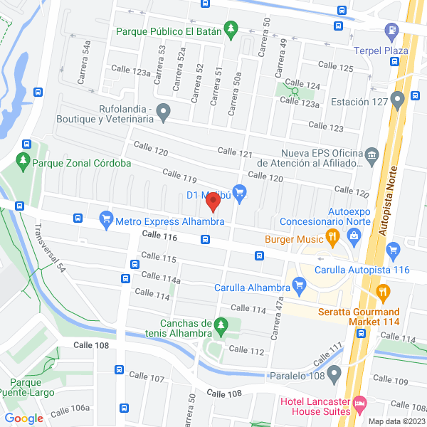 Mapa de Cdan S.A.S.