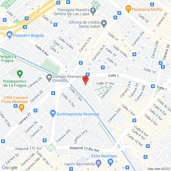 Mapa de Cdr Colombiana De Refrigeración