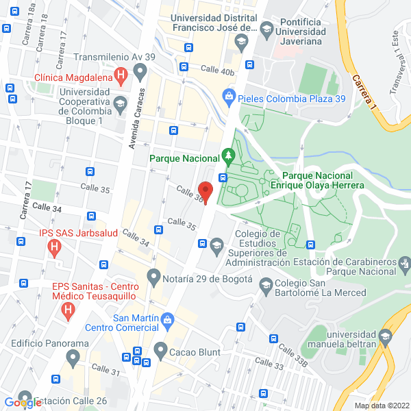 Mapa de Celag Ltda.