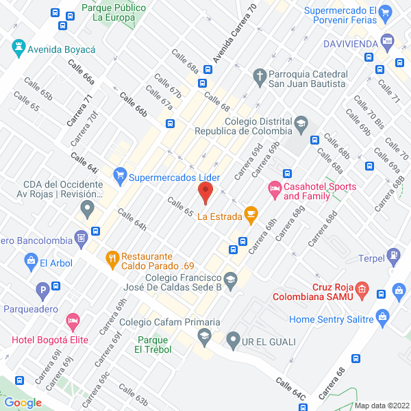 Mapa de Centro De Belleza Dolly