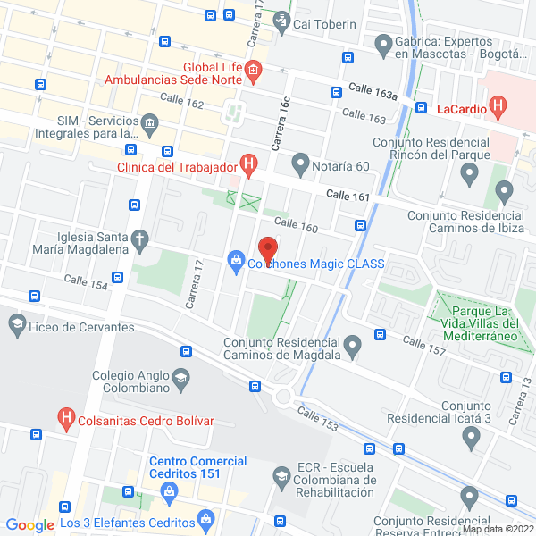 Mapa de Centro De Estética Y Belleza Dinastía