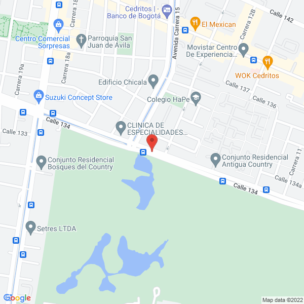 Mapa de Centro De Implantología Y Salud Oral