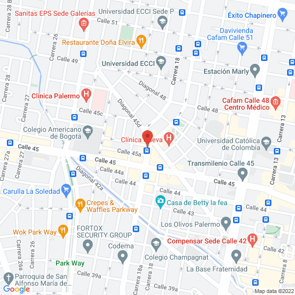 Mapa de Centro De Investigación Y Desarrollo Tecnológico De La Industria Electro Eletrónica E Informática