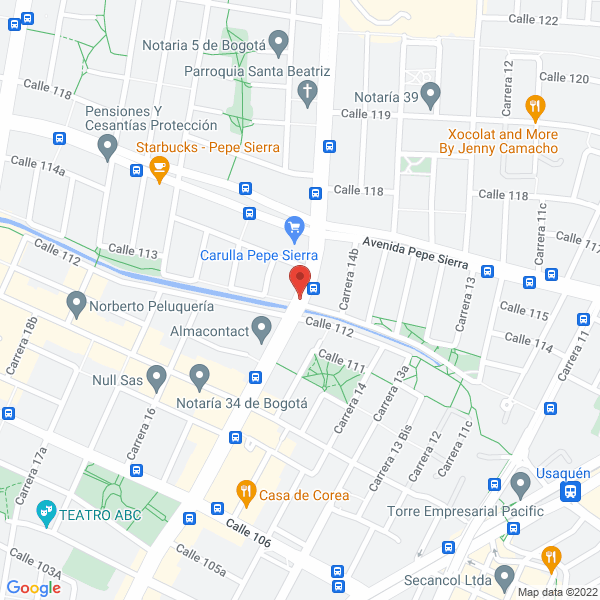Mapa de Centro Médico Santa Bárbara