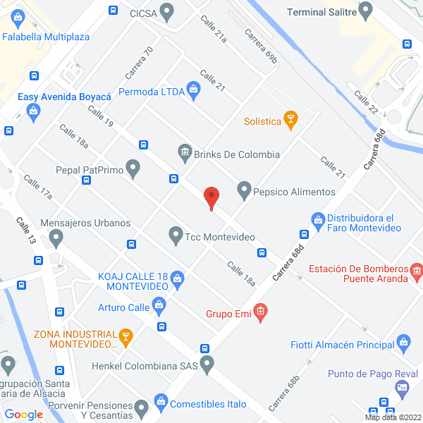 Mapa de Frog Desing S.A.