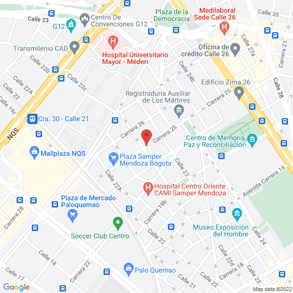 Mapa de Funpress Ltda.