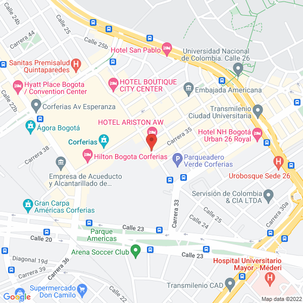 Mapa de G M A Diseños Y Construcciones Y Cia Ltda.