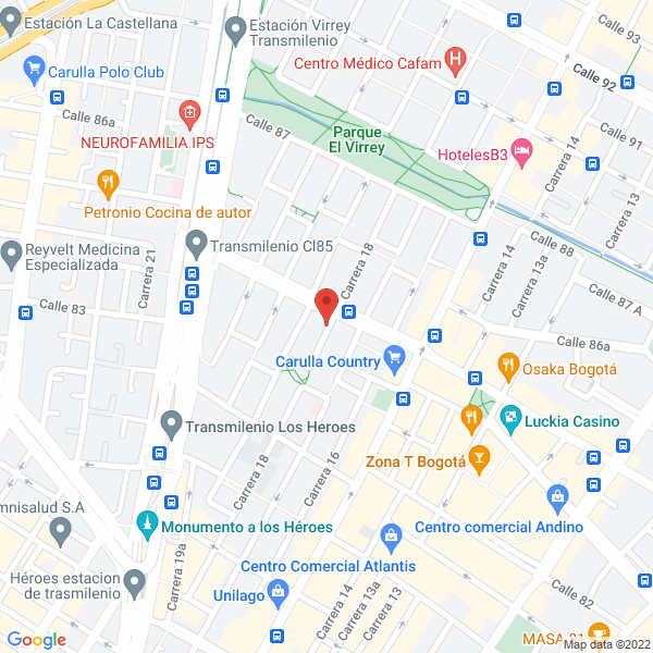 Mapa de Gaudigrafix Ltda.